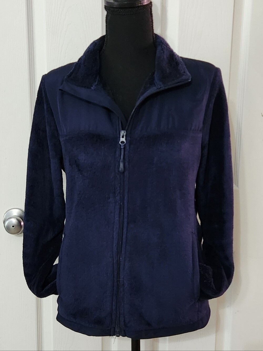 Blue Fleece Jacket Size Medium